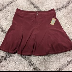 Title Nine skort, red, women's size 10